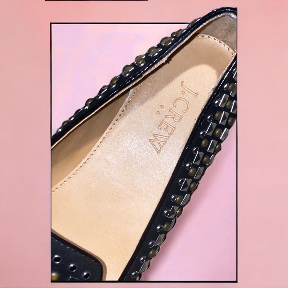 J.Crew Women’s Size 6.5 ADDIE BEADED LOAFERS b0421 $118 Suede upper - Picture 4 of 4